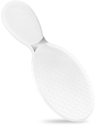 Fußfeile mit Nano-Glas – Doppelseitiger Hornhautentferner für Füße & Hände, Wiederverwendbar & Waschbar, Transparente Hornhautfeile für Damen & Herren – Fusspflege Werkzeug gegen Hornhaut