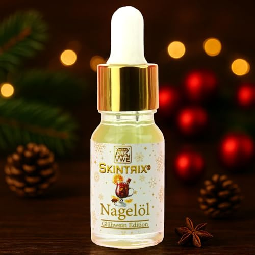 Weihnachtliches Nagelöl Glühwein – SKINTRIX Pflege mit Squalan und Vitamin E, vegan