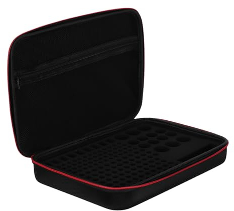 SHINEOFI Portable Eva Battery Storage Case Box for Aa Aaa Aaaa 9v Lithium and Button Cells, Waterproof Shockproof Organizer for Travel, Home and Garage