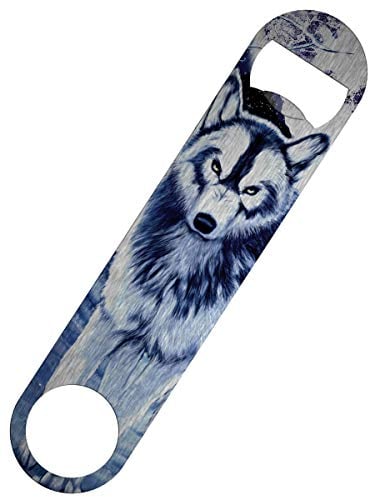 Requiem Collective Benithe Wolf Bar Blade Bottle Opener 18 x 4cm