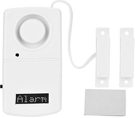 Door Sensor, 120dB Wireless Home Window Door Magnetic Sensor Burglar Security Alarm System for Homes, Cars, Sheds, Caravans