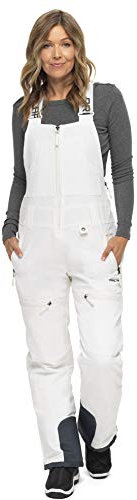 Arctix Damen Umweltfreundliche Traverse Latzhose, weiß, Medium (8-10) Regular