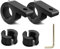 Gebildet 2pcs 19-30mm Halterung Universal LED-Scheinwerferhalterung,Leitschiene Spotlight Feste Clip Halter,Ideal für die Befestigung von Nebellicht,Geeignet für Frontschutzbügel,Auto,LKW,Motorrad