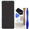 VEKIR Negro M2003J6B2G Cristal de la Pantalla del digitalizador táctil LCD reemplazo Compatible con Xiaomi Redmi Note 9 Pro