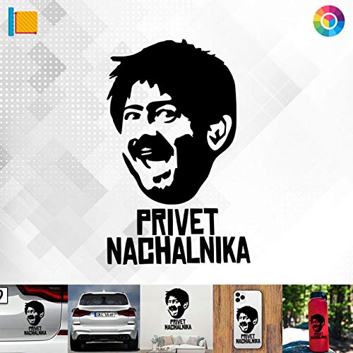 Decus Shop Privet Nachalnika Nasha Russia 3050 // Sticker Aufkleber vers. Größe Farbe