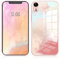 ÁRBOLORO Hülle für iPhone XR, Gradient Watercolor Case Silicone Anti-Shock Stoßstange Hülle für iPhone XR - Kirschblüten