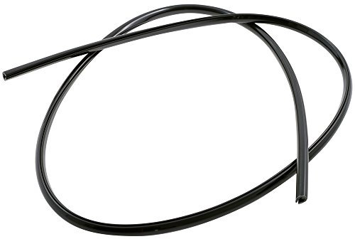 VANEZ Kantenschutz Ersatz schwarz Windschild kompatibel für Motorrad, Roller, Scooter, universal