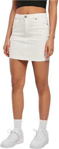 Urban Classics Damen Ladies Organic Stretch Denim Mini Skirt