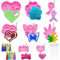 Silikonformen Epoxidharz Schlüsselanhänger Formen Silikonformen Hundepfote 8 Stück epoxidharz formen Mit Schlüsselanhänger für DIY Schlüsselanhänger Kragenanhänger DIY Set for Resin Art