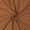 Jersey-Stoff Viskose (Bambus-Zellstoff) 0,5 x 1,45 m Bambus-Jersey Meterware Oeko-Tex-zertifiziert, Farbwahl, Farbe:010 - karamel