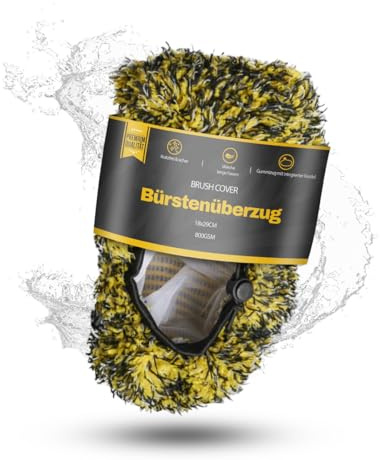 ShinyChiefs Brush Cover - Bürstenüberzug, 18x29cm in schwarz-gelb