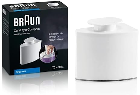 FIGEVIDA BRSF001 Cartuccia anticalcare per Ferro da Stiro a Caldaia Compatibile per Braun Serie CareStyle Compact 5512812081