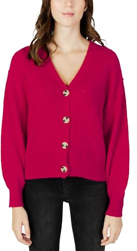 Vila Damen Vituli L/S Rev Knit Cardigan/Su/Pb Strickjacke