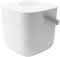 Portable Mini Dishwasher, 21 X 21 X 20CM 360° Deep Clean, Artificial Vortex and Sound Countertop Dishwasher for Dishware Fruit Vegetable (White)