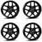 4x Borbet Felgen Y 8.5x19 ET40 5x112 black glossy kompatibel mit Audi A3 A4 A6 A7 A8 Q2 Q3 Q5 RS3 S3 S4 S6 S7 S8 SQ2 SQ5 TT