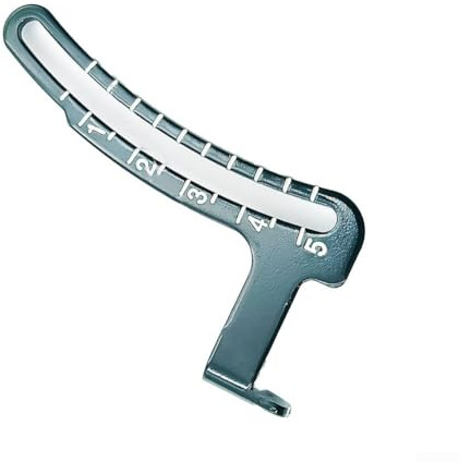 Für DHS680 Brushless Kreissäge Ersatztiefenführung, Teilenummer 346838 2, Material: