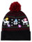 Fanient Weihnachtsmütze mit LED Licht Gestrickte Leichte Mütze Lustige Weihnachtsmützen für Unisex Erwachsene Kinder Holiday Party Hats
