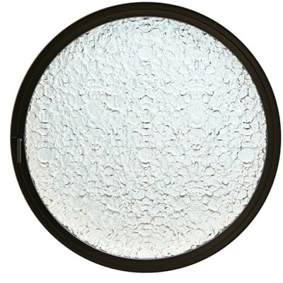 Finestra Rotonda Finestra Girevole Ad Asse Centrale, 360 ° Intorno Finestra in Vetro Temperato Finestre for Interni in Lega di Alluminio Vetro Privacy Creativo for Studio Cucina Mansarda(Black,80cm/31