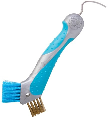 Imperial Riding IRH Horse Hoof Pick & Brush (One Size) (Turquoise)