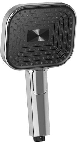 Buycard Duschkopf Chrom,Duschkopf Groß(Φ135mm) mit 3 Strahlarten, Duschbrause für Duschkopf Wassersparend, Shower Head für Baden,Duschkopf Chrom.