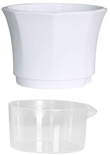 iplusmile Maceta Automática Absorción De Agua Macetero De Plástico Decorativo para Plantas De Interior para Escritorios y Salas De Estar