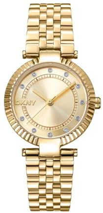 DKNY Quarzuhr Essential Glitz Quarz 5 ATM