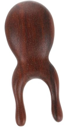 QUMIIRITY Holz Nasenschaber Massagegerät Handlicher Nasenmassage Stab Verschleißfestes Akupunktur Gua Sha Tool zur Nasen und Gesichtspflege für Wellness und Entspannung