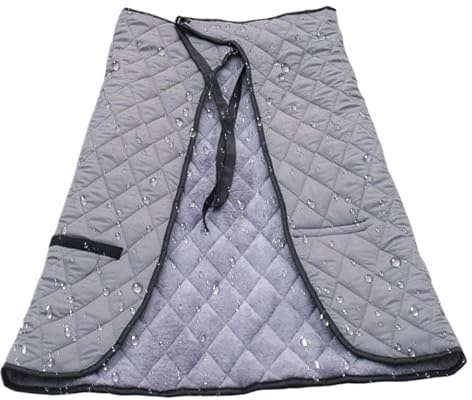 Warmer Rollstuhlbezug – Fleece Knieschutz für kaltes Wetter, leichte isolierte Decke mit verstellbaren Gurten, Kälteschutz | Mobilitätsumwicklung für ad