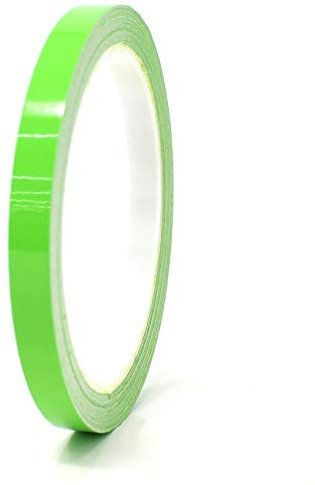 Finest Folia 10m Strisce adhesive decorative per auto moto barca e modellismo in vari colori autoadesive Lunghezza (8mm, Verde lime)