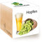 Feel 296343 Green Ecocube Hopfen, Nachhaltige Geschenkidee (100% Eco Friendly), Grow Your Own Craft Beer/Anzuchtset, Pflanzen Im Holzwürfel, Made in Austria