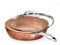 GOTHAM STEEL - Hammered Copper Sartén antiadherente de 10 pulgadas con tapa, utensilios de cocina de calidad, composición de aluminio con placa de inducción, apta para lavavajillas y horno