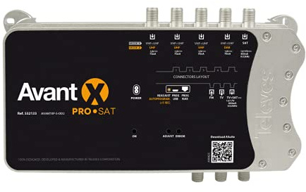Programmierbare Zentrale Avant X Pro Sat 6e/2s LTE 5G