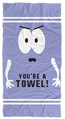 LOGOVISION South Park Towelie You're A Towel Strandtuch, offizielles Lizenzprodukt, 76,2 x 152,4 cm