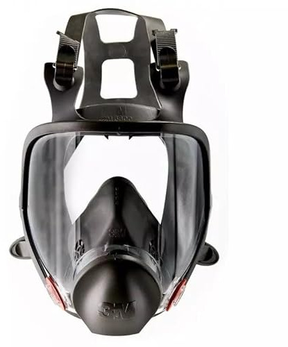 Apistore Maske für Gas und Vaporisateure, wiederverwendbar, 3M 6800 (ohne Filter)