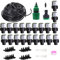 HUAZIZ Système d'irrigation Jardin, Micro Irrigation Goutte à Goutte Kit Arrosage Automatique, Systeme Arrosage Aoutte a Goutte Irrigation de Jardin pour Plantes, avec 20m Tuyau Goutte à Goutte