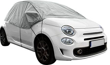 Z4L Autoabdeckung Halbgarage für Winter Sommer Herbst Scheibenabdeckung SM geeignet für Toyota Aygo Bj. ab 2005 ab 2014