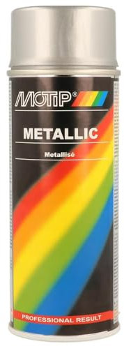 PEINTURE ACRYLIQUE 55269 ARGENT METALLISE 400 ML MOTIP