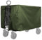 perfk Utility Wagon Cart Cover wasserdichte Gartenwagenabdeckung Wagon Regenschutz für Strandwagen, GRÜN