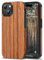 TENDLIN Kompatibel mit iPhone 15 Hülle Holz und TPU Silikon Hybrid Handyhülle (Rotes Sandelholz)