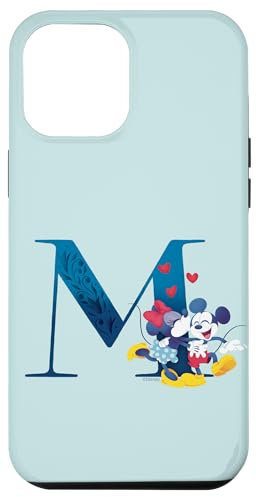 iPhone 14 Plus Disney Alphabet Monogram Letter M for Mickey & Minnie Mouse Case