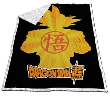 Aymax Sherpa-Decke Dragon Ball Z, 130 x 170 cm
