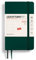 LEUCHTTURM1917 370685 Wochenkalender Pocket (A6) 2025, Softcover, Forest Green, Englisch