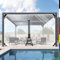 HQQMNY Transparent Plane mit ösen Abdeckplane Wasserfest 0.5mm Outdoorvorhänge Regenschutzplane Zeltplane aus 560g/m² PVC Kälteschutz und Wärmeerhaltung (Transparent + 1 Reißverschluss, H2,2mxL3,4m)