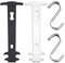 USHXVG 2 Pieces Of Chain Calipers, 2 Pieces Of S-Shaped Hooks, Chain Rail Tool, Chain Inspection Tool, Chain Measuring Caliper, Bicycle Repair Accessories