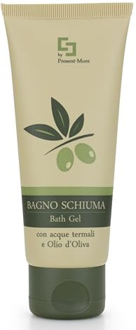 PRESENT-MORE - Bagno Schiuma 100ml Beauty Oil - Confezione da 30 Pezzi - Bagnoschiuma Senza Allergeni - Fragranza Tahitian - Made in Italy - Ideale per Hotel e B&B