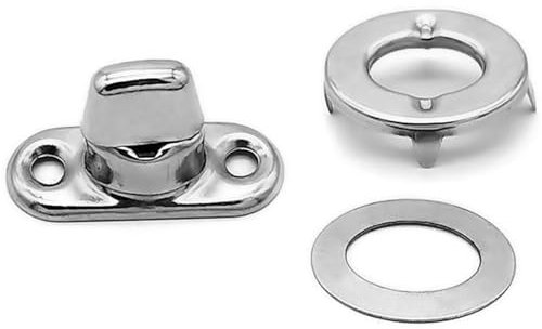 Twist Lock Fastener, 1 Sets Turn Button Fasteners Handbag Hardware Accessories,Bag Clasps and Closures Supplies for Bags Making,Twist Locks for Boat Canopy Canvas Cover, Made of Brass