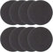 8Pcs Kitchen Compost Bin Filters, 14cm Charcoal Round Activated Charcoal Filter Replacement Compost Pail Charcoal Filters for Countertop Bins Filter Replacement, 5 mm Thick