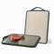 Tagliere in titanio su entrambi i lati e TPU, senza BPA, spessore z5 cm, antigraffio, flessibile, impugnatura maneggevole, antiscivolo, antibatterico, colore: beige