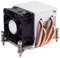 tianwandong Server cpu cooler air radiator for E5 V3 V4 processors LGA2011-3 work with X99 C612 motherbord(Rectangle LGA2011)