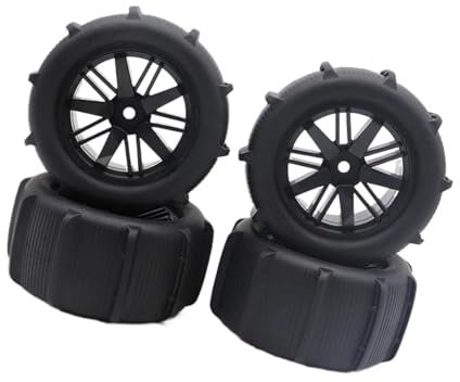 GTVNPOA RC Zubehör Für WLtoys 144001 144010 Für HBX 16889 16890 1/14 1/16 1/18 12mm Hex Schnee Und Sand Schlamm Off-Road Buggy Reifen Rad RC Auto Teile Zubehör
